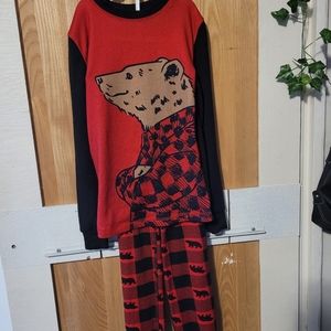 Cuddl Duds boys PJ set size 8